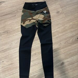 Firmabs Women's Camo and Black Leggings